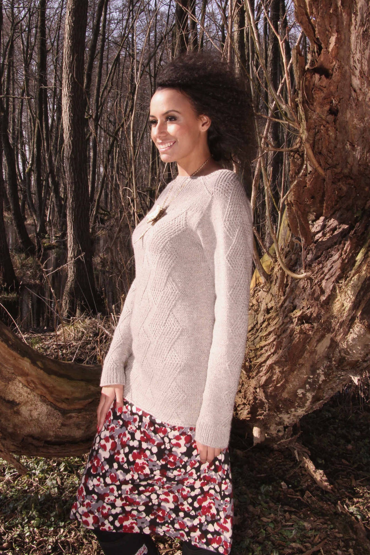 Pullover Fiora, Strickmodell in einer weiteren Ansicht