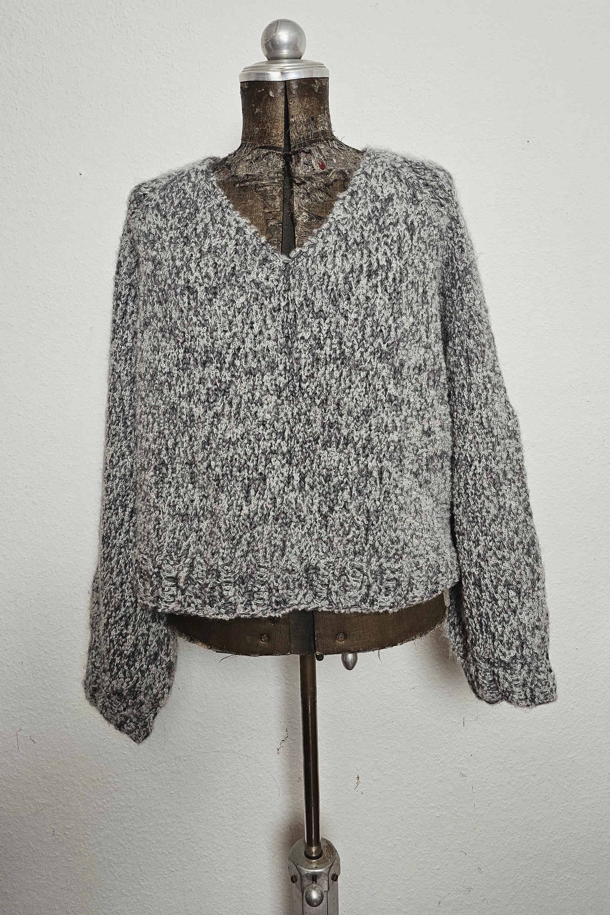 Pullover Frozen, Strickmodell in einer weiteren Ansicht