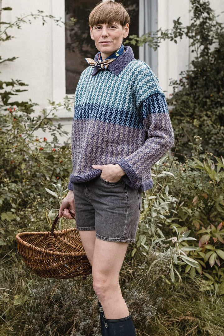 Pullover Hastings, Strickmodell in einer weiteren Ansicht