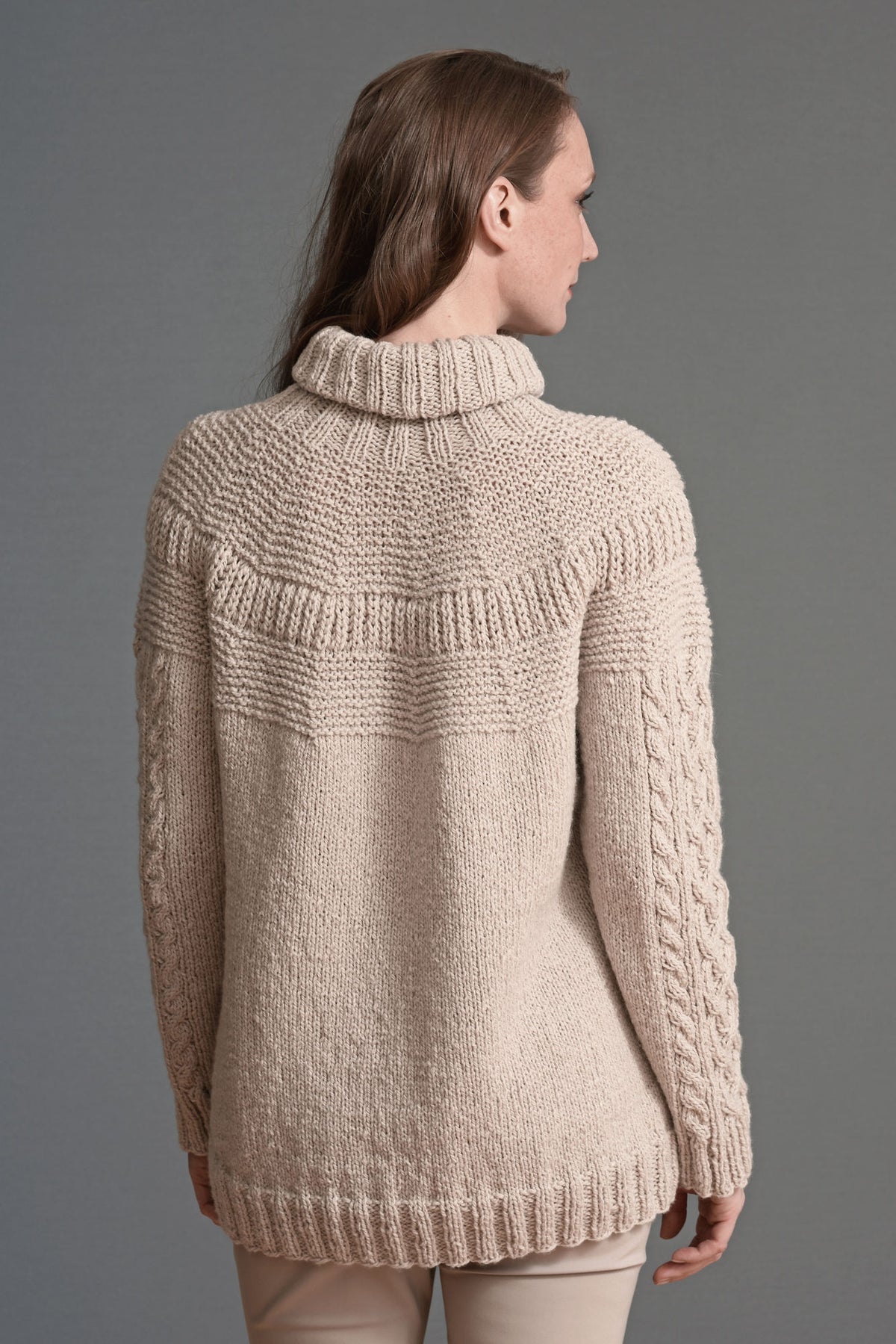 Pullover Jedda, Strickmodell in einer weiteren Ansicht