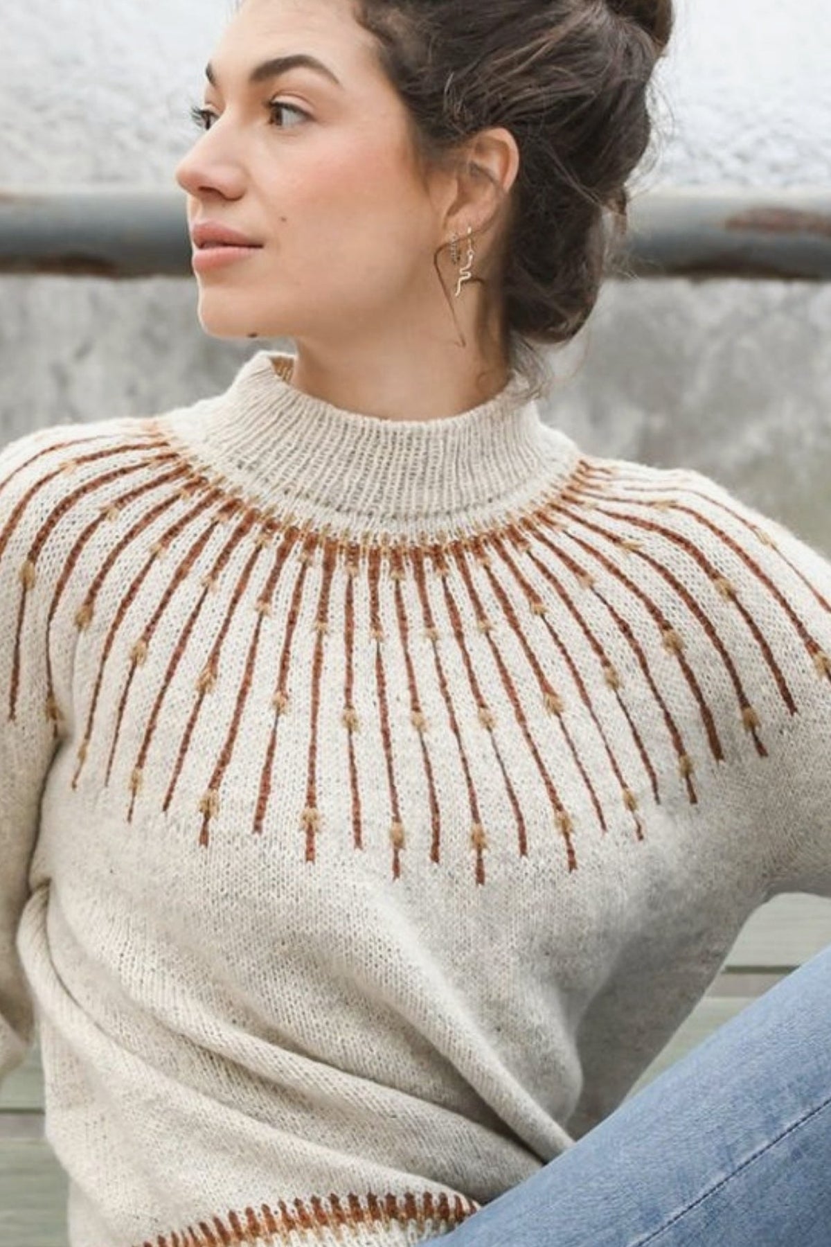 Pullover Lene, Detail