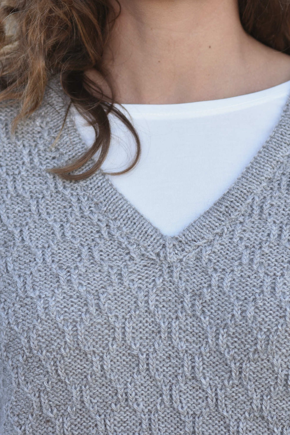 Pullover Lovise, Detail