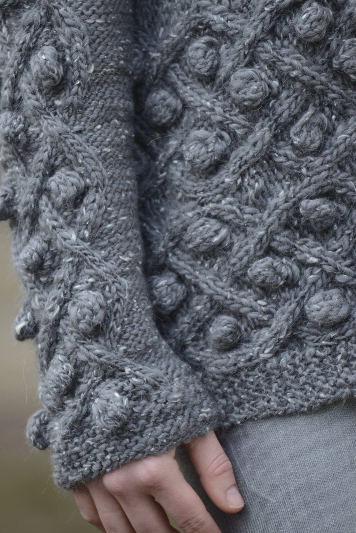 Pullover Malou, Detail