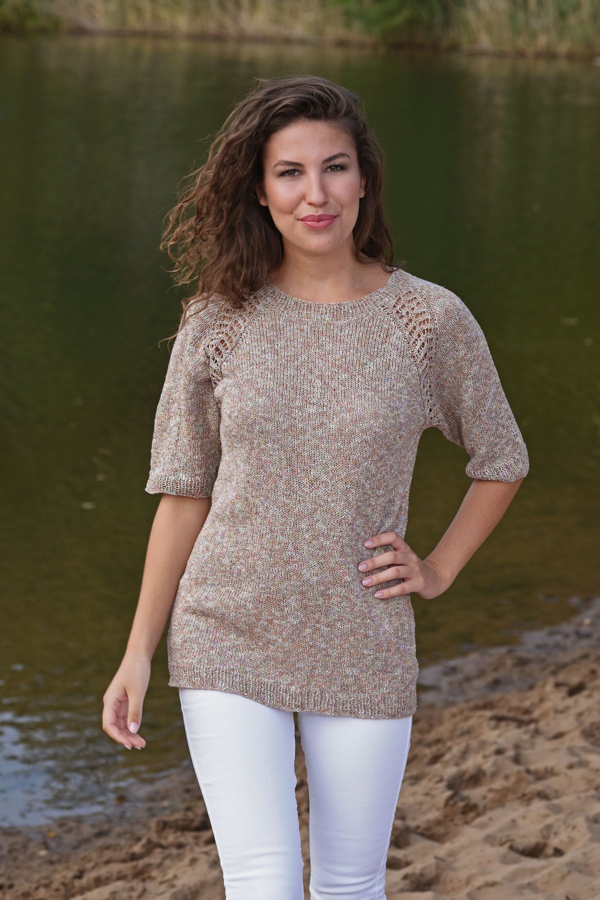 Pullover Melissa, Strickmodell in einer weiteren Ansicht