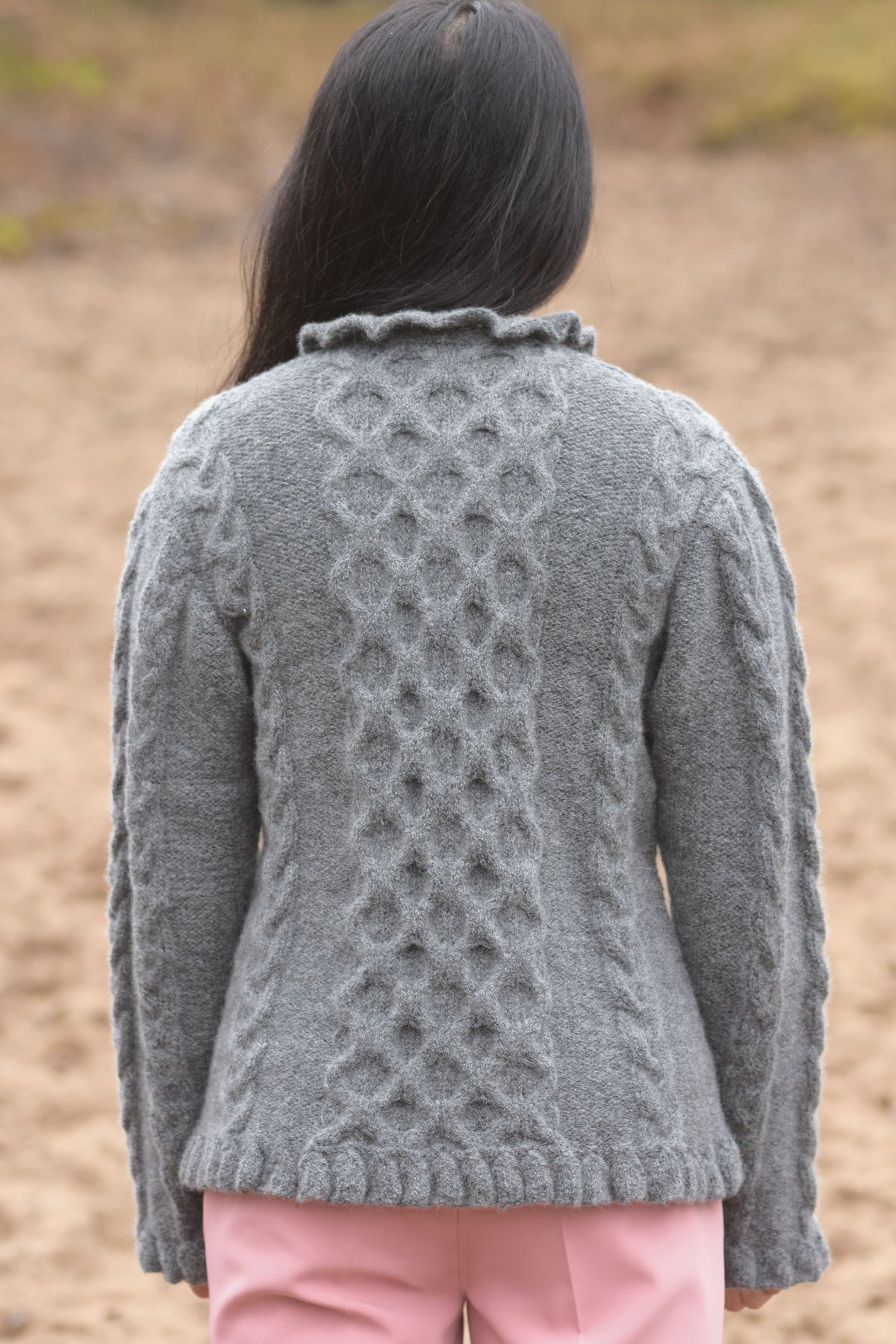 Pullover Myra, Strickmodell in einer weiteren Ansicht