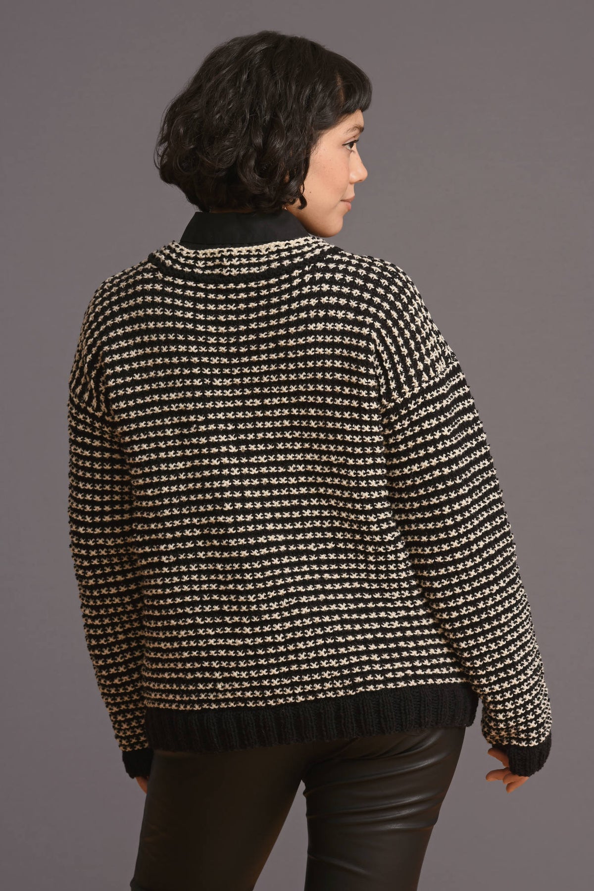 Pullover Nadi, Strickmodell in einer weiteren Ansicht