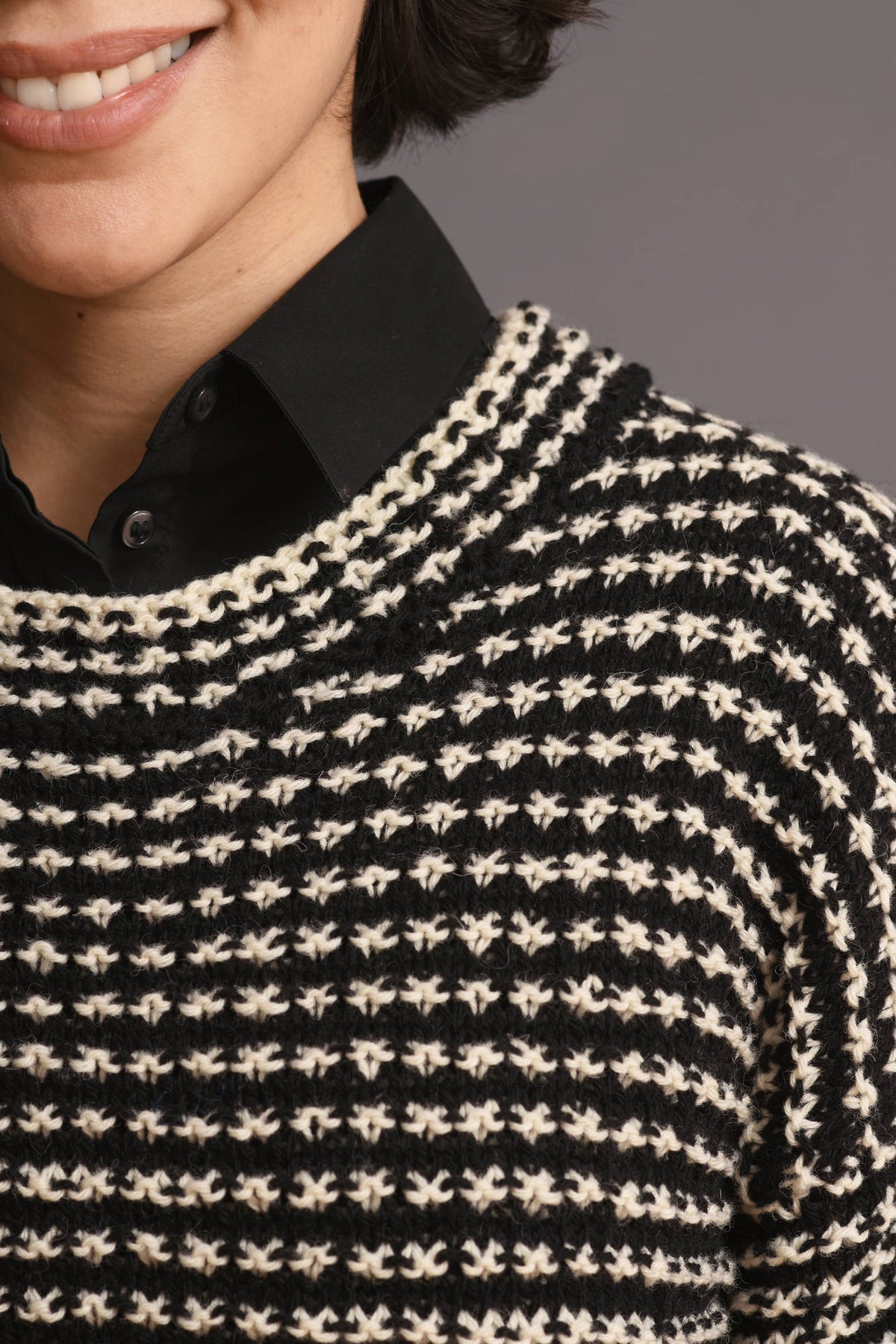 Pullover Nadi, Detail