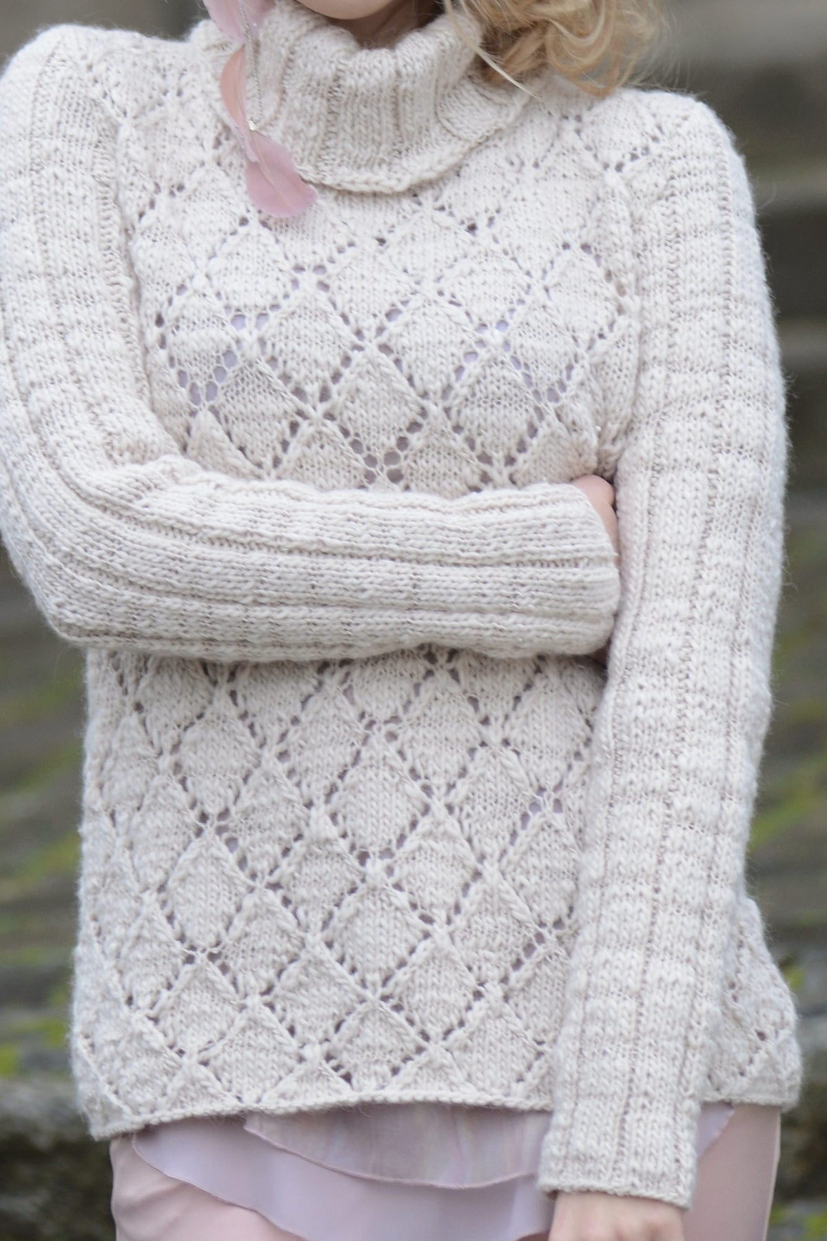 Pullover Neva, Detail
