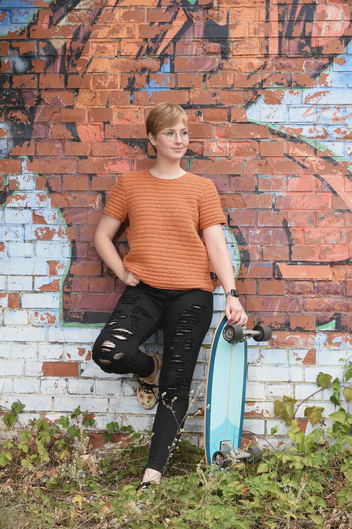 Pullover Pidia, Häkelmodell in einer weiteren Ansicht