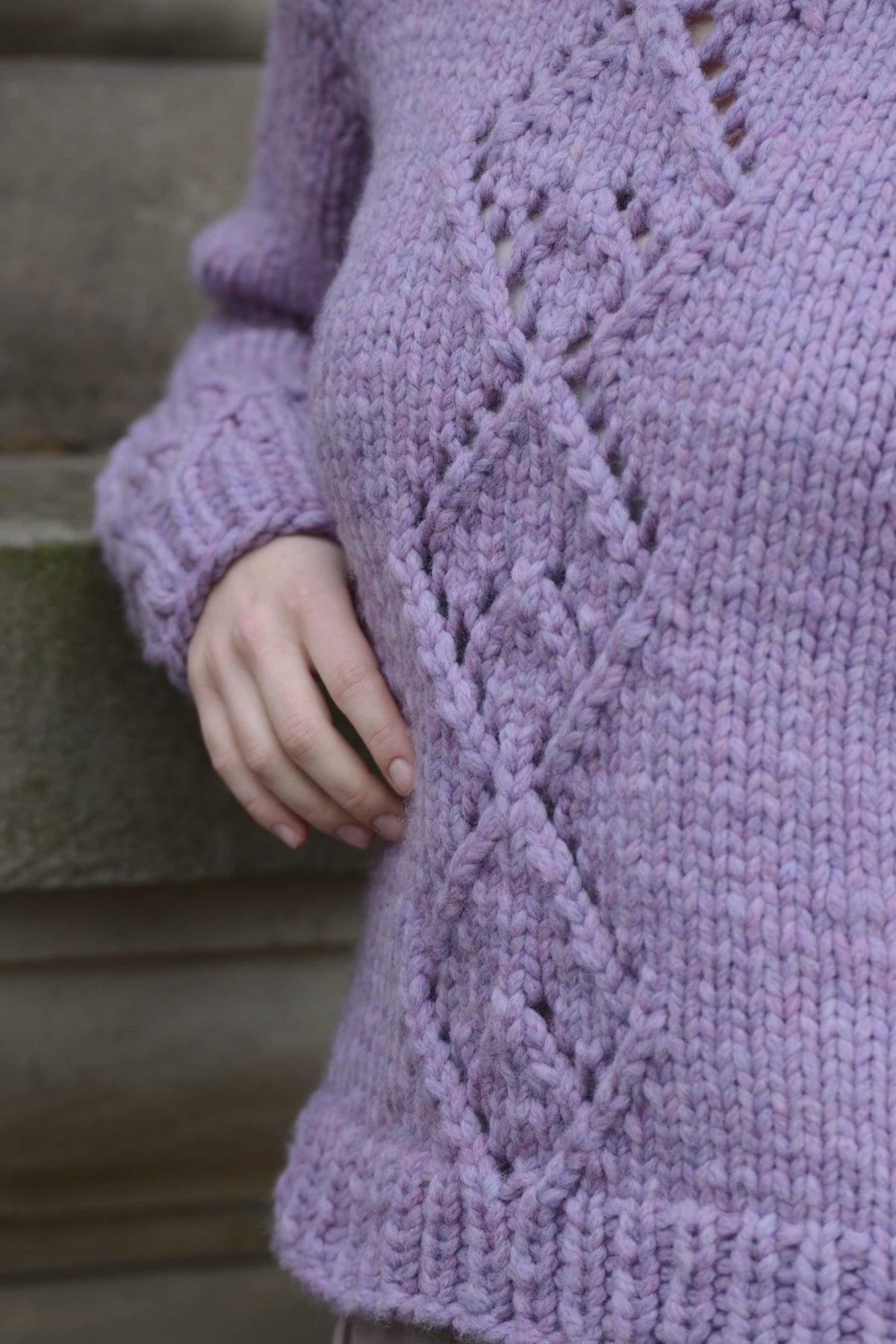 Pullover Saraya, Detail