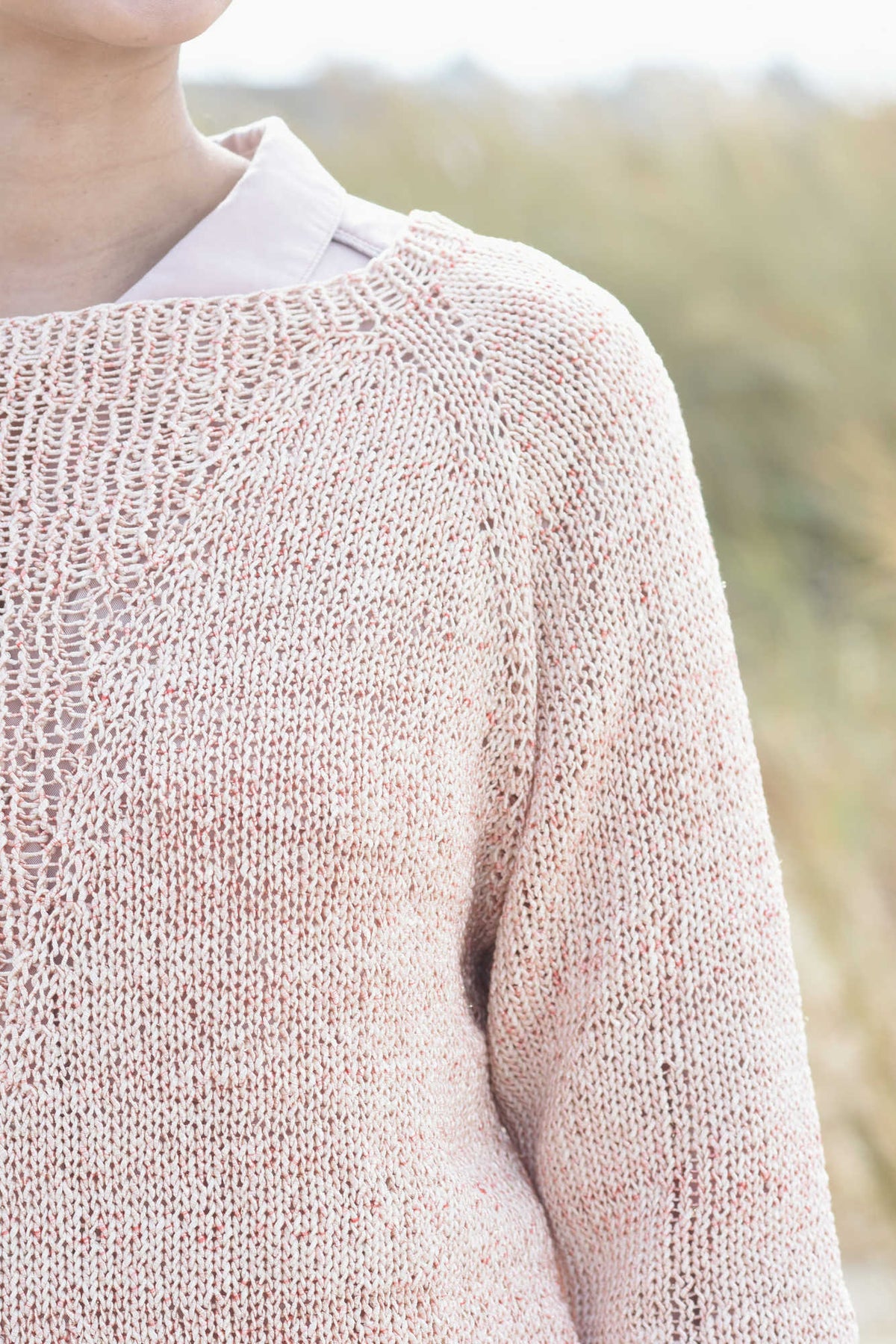 Pullover Scarlet, Detail