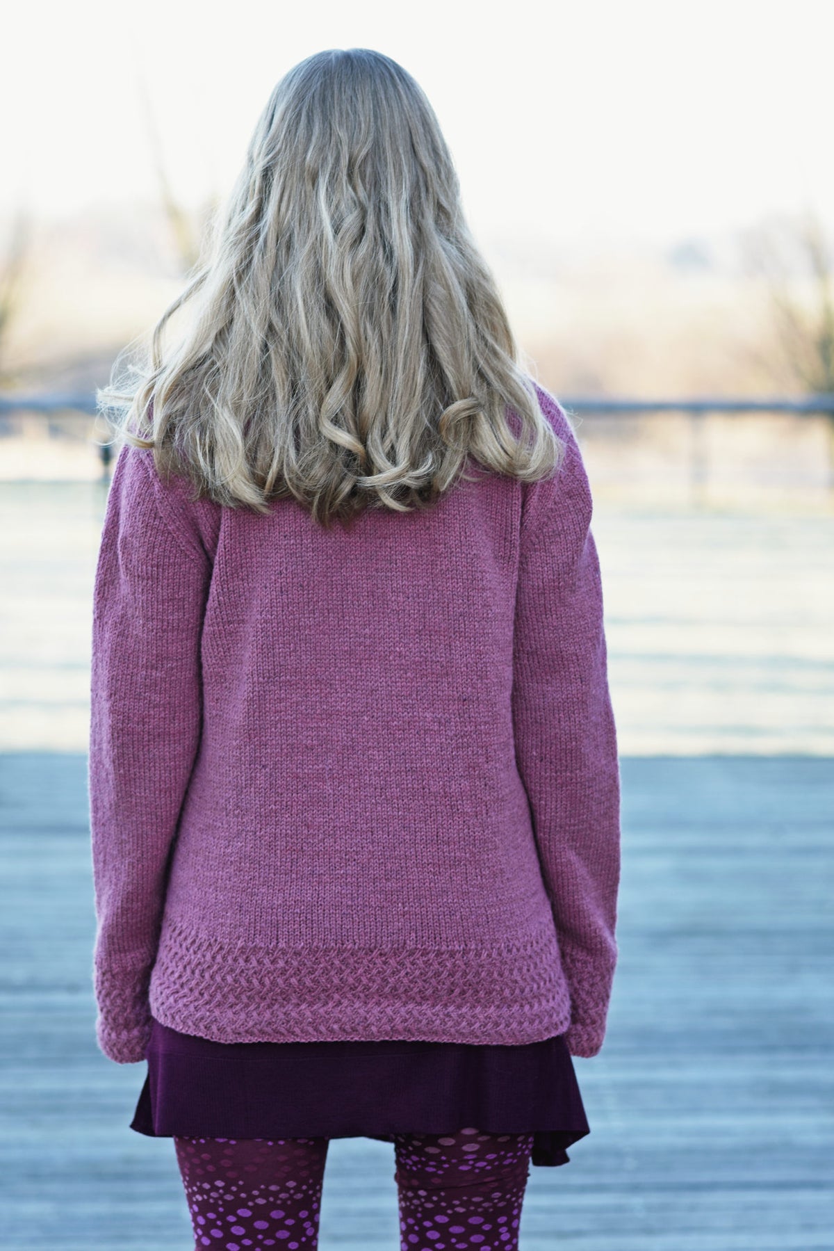 Pullover Tove, Strickmodell in einer weiteren Ansicht