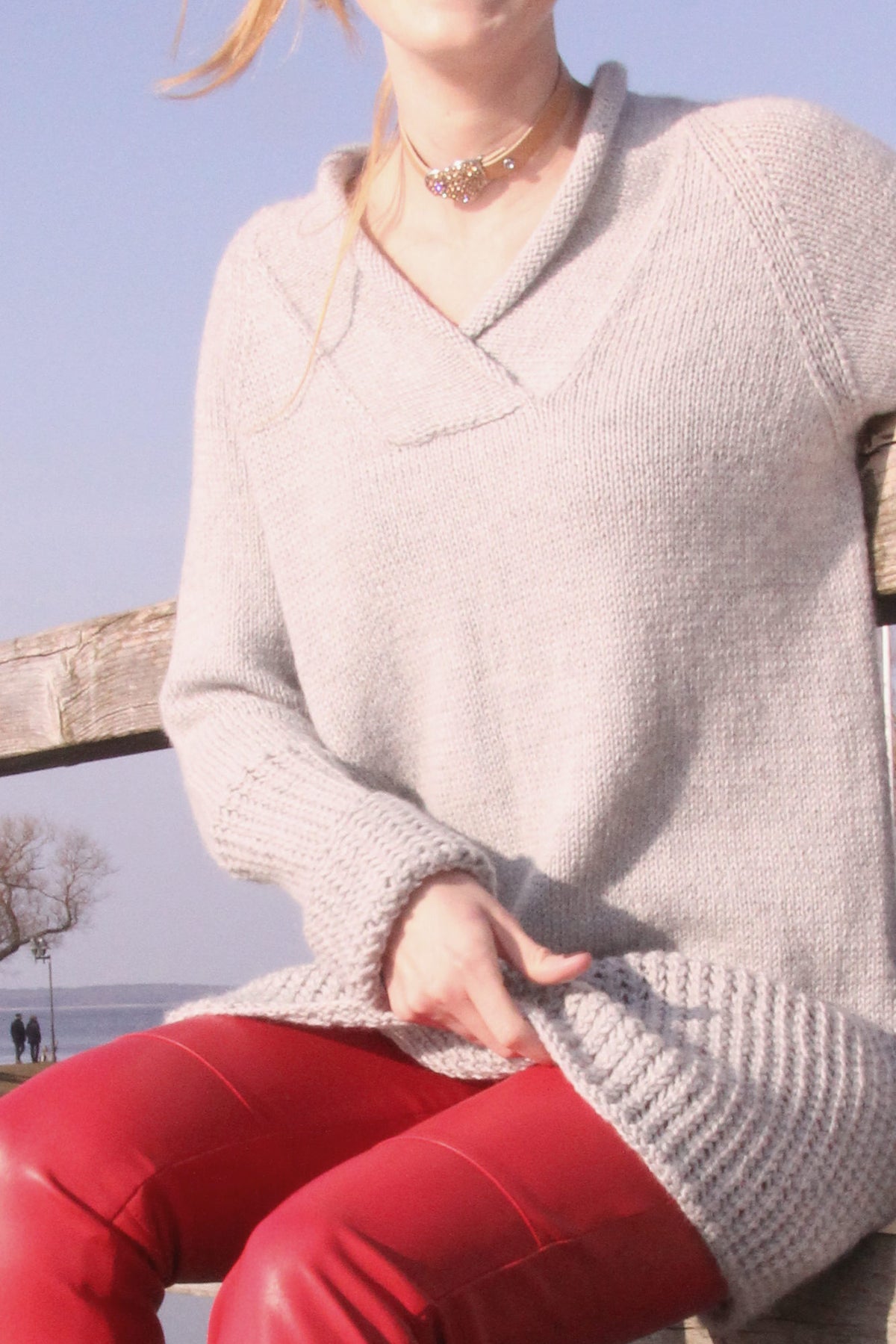 Pullover Zyra, Detail