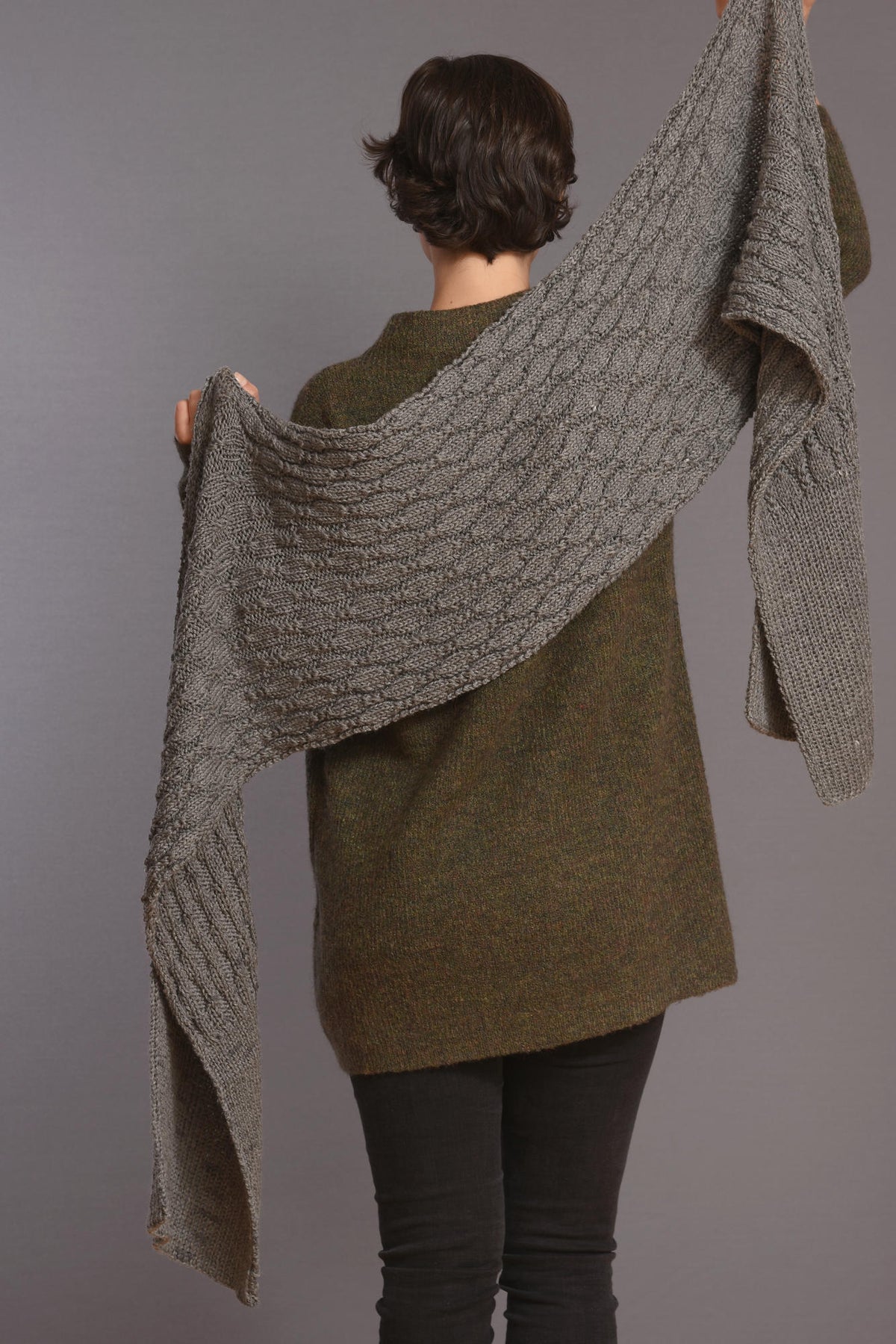 Schal Talia, Strickmodell in einer weiteren Ansicht