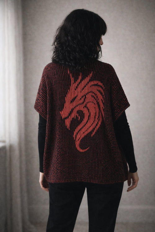 Weste Buried Fire- Drache