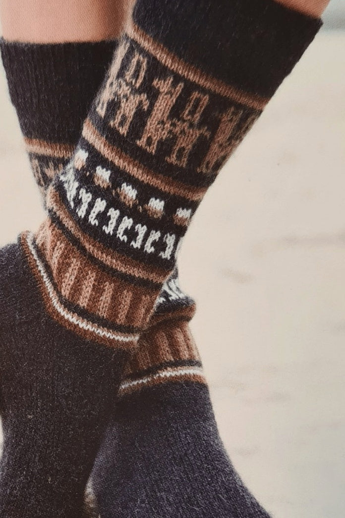 Socken Andean Spirit, Detail