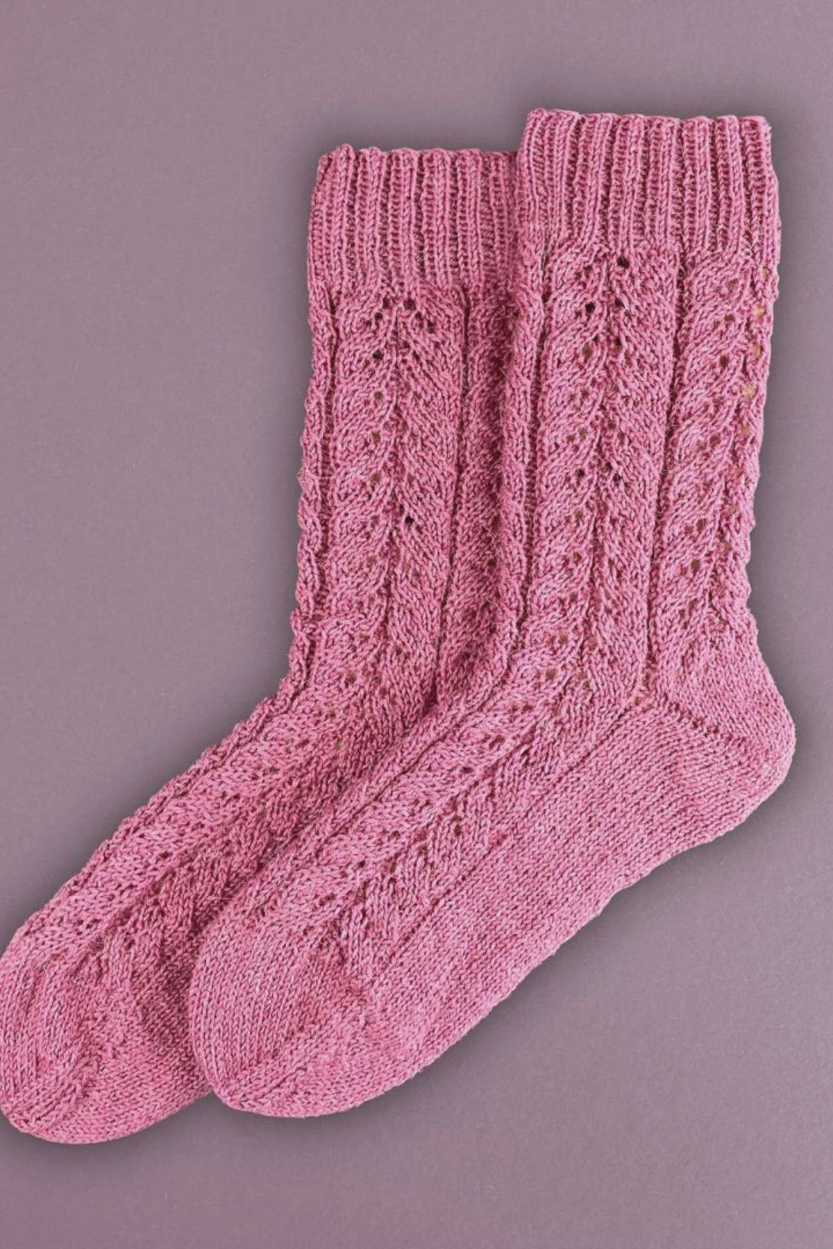 Socken Berry, Strickmodell in einer weiteren Ansicht
