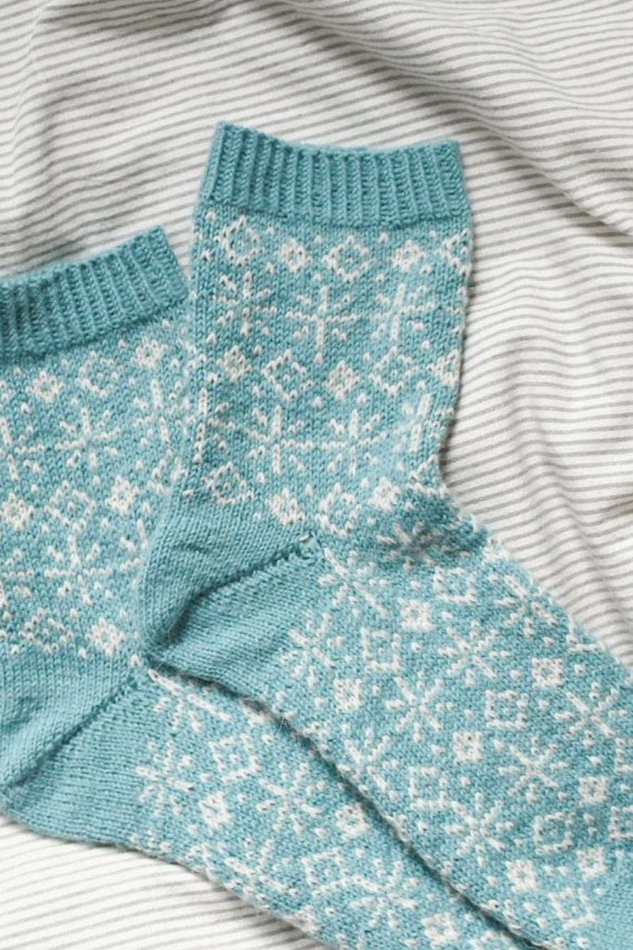 Socken Flockentanz, Detail