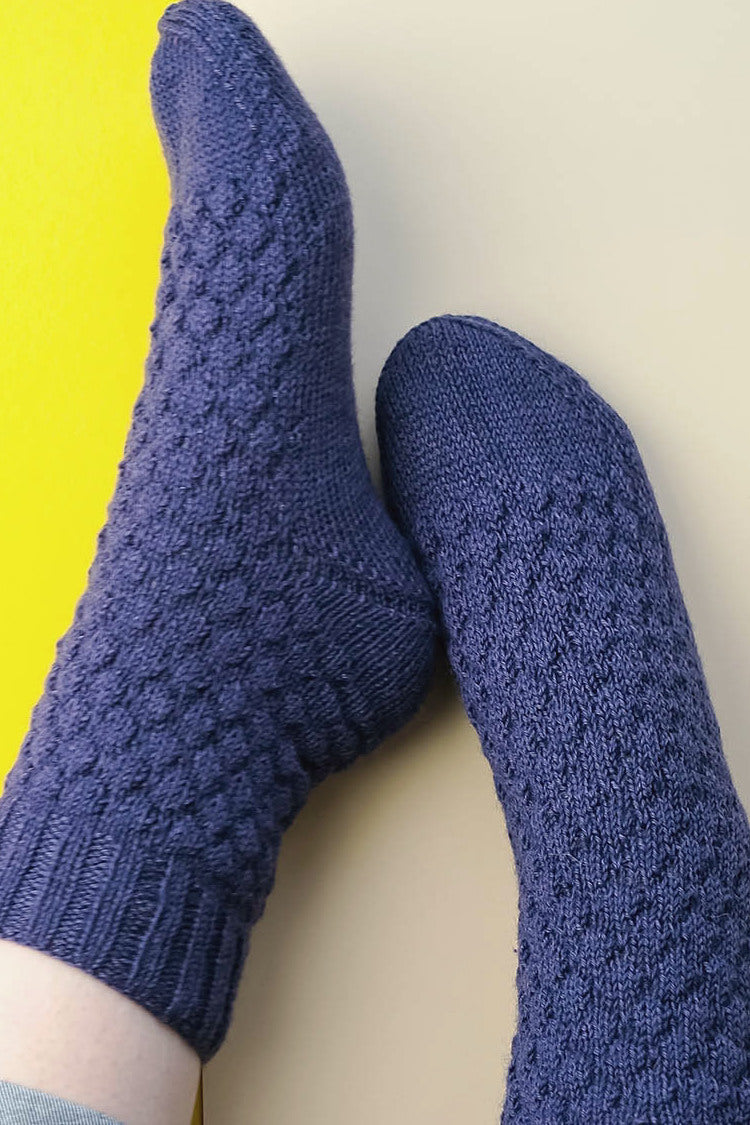 Socken Fruity Blaubeere, Detail