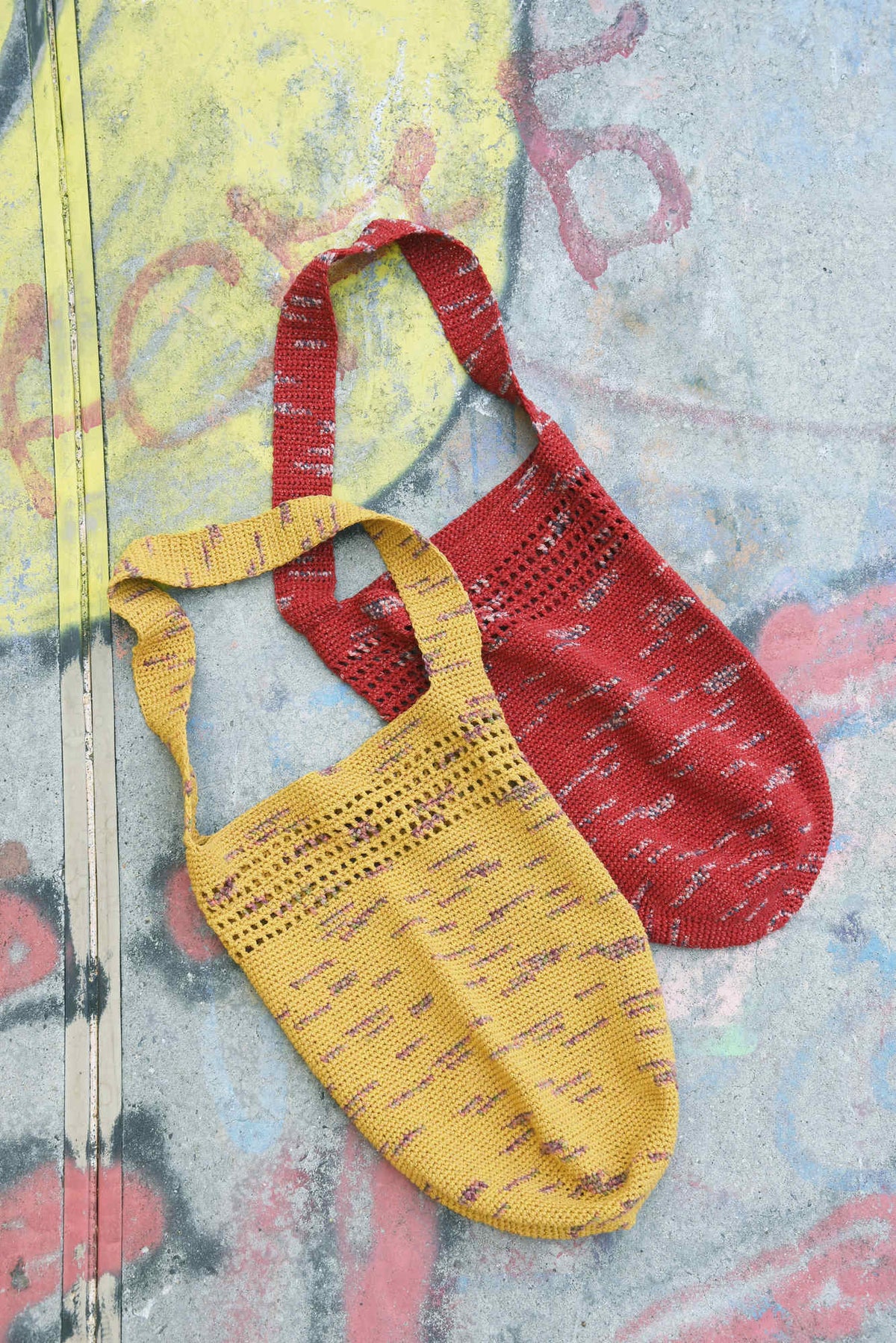 Tasche Fia, Häkelmodell in einer weiteren Ansicht