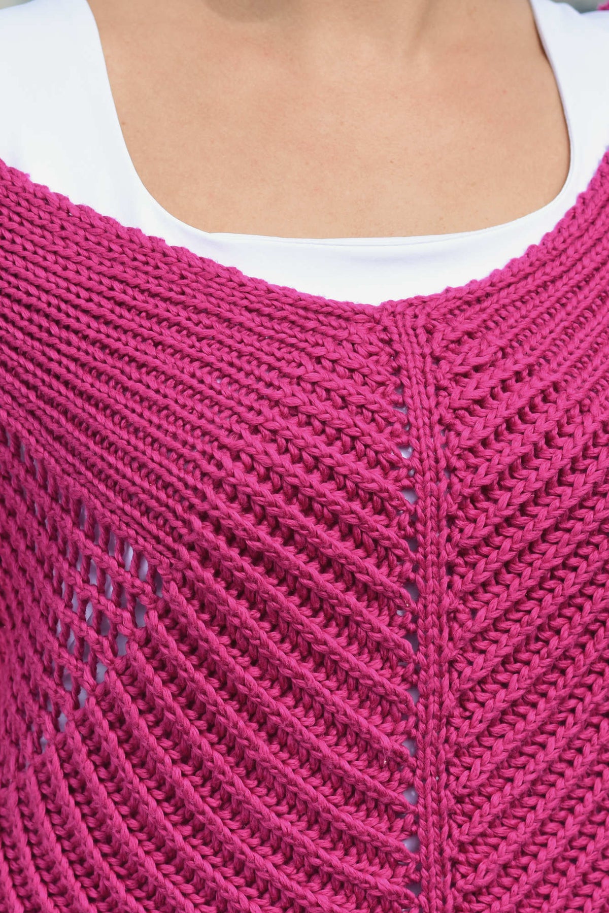 Pullover Zinnia, Detail