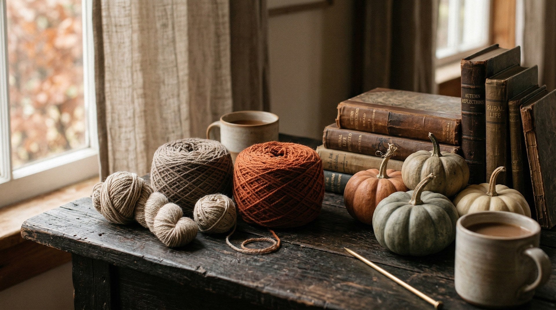 Stricken in Orange – Strickideen für Herbst und Kürbiszeit