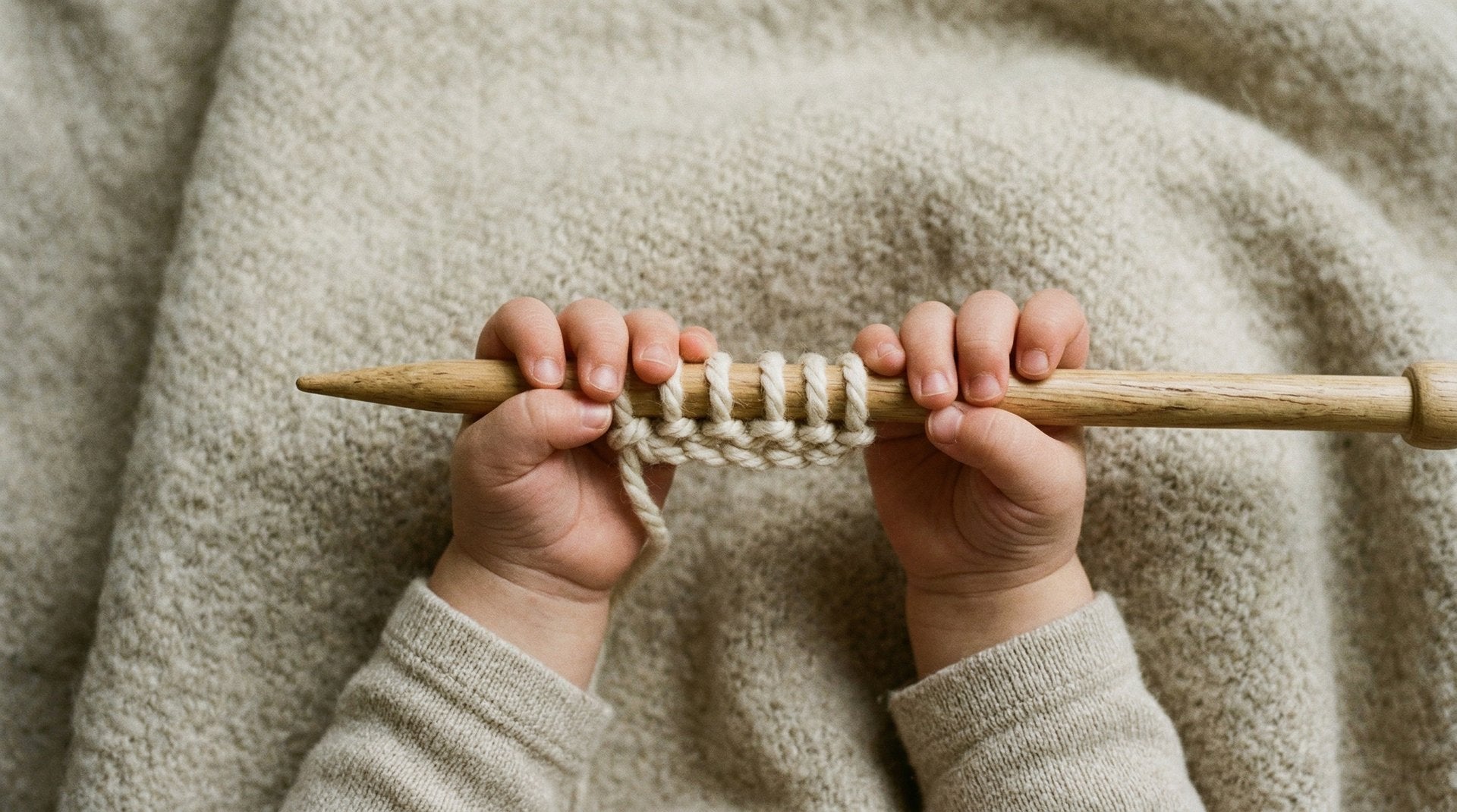 Wie Stricken mein Nervensystem beruhigt – Kindheit und Erinnerung