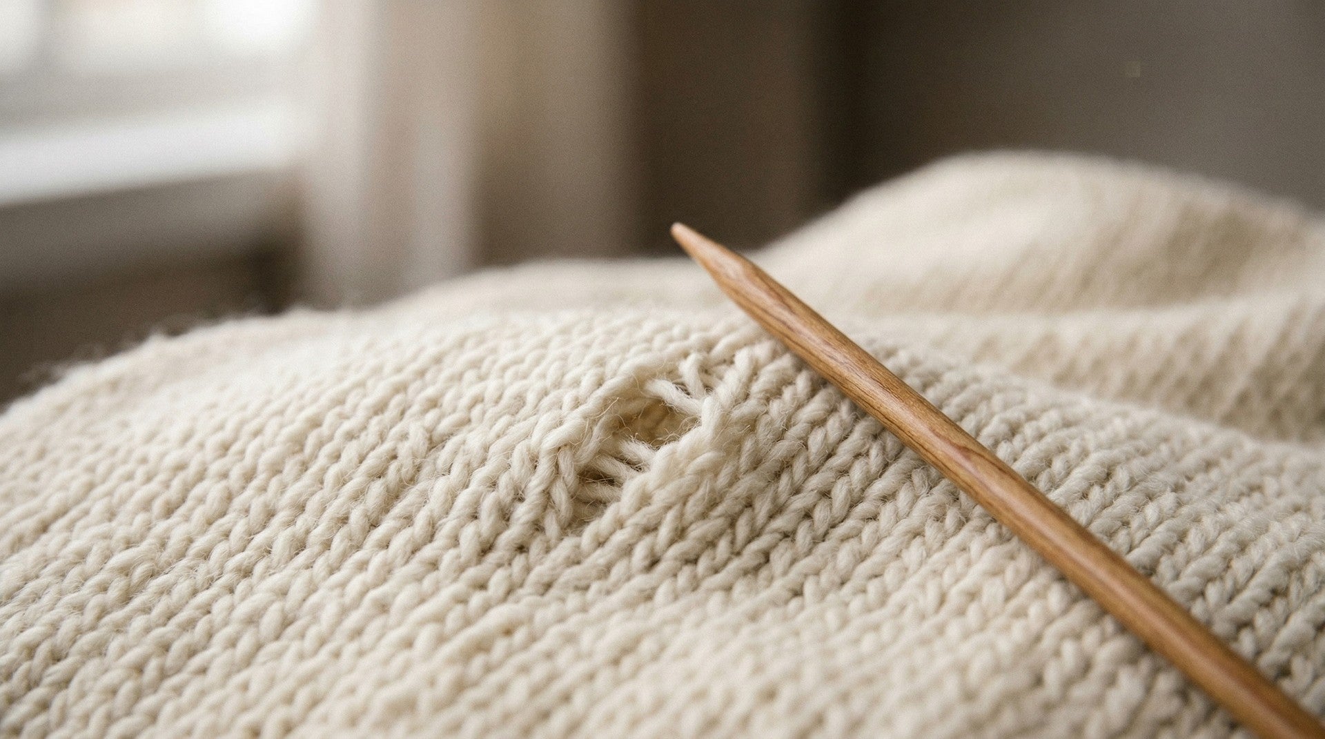 Strickfehler sind Lernmomente – Warum du keine Angst mehr brauchst