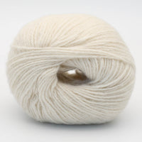 BC Garn Alva - Cashmere Revive, Farbe 01 Natur Weiß: 95 % Kaschmir, 5 % Wolle