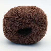 BC Garn Alva - Cashmere Revive, Farbe 04 Dunkelbraun: 95 % Kaschmir, 5 % Wolle