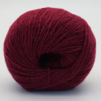 BC Garn Alva - Cashmere Revive, Farbe 06 Dunkelrot: 95 % Kaschmir, 5 % Wolle