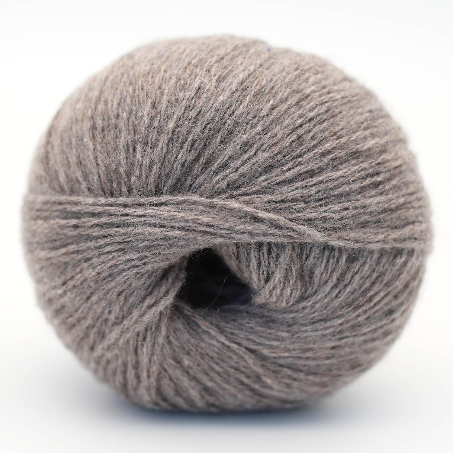 BC Garn Alva - Cashmere Revive, Farbe 19 Graubraun: 95 % Kaschmir, 5 % Wolle