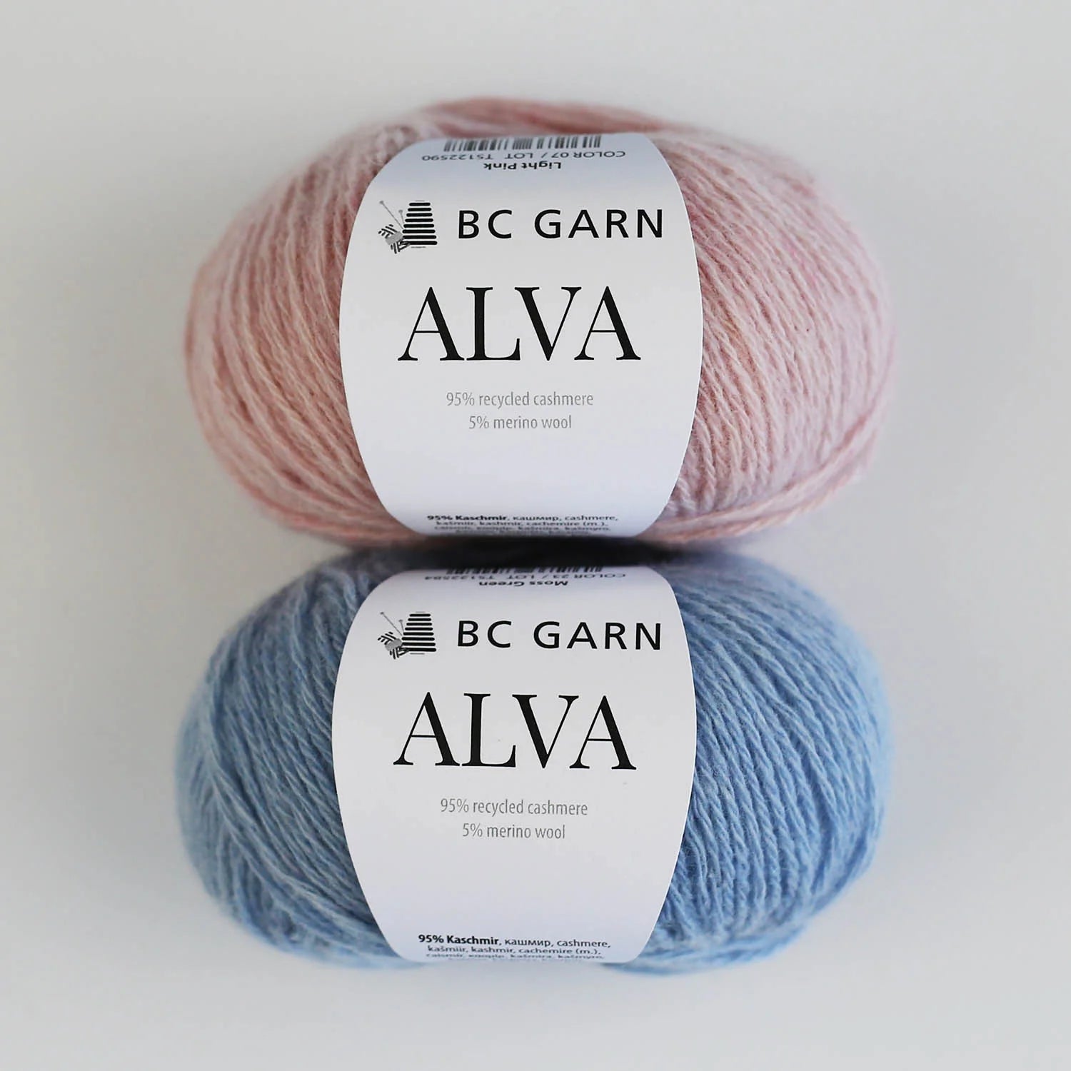 BC Garn Alva Cashmere Revive: 95 % Kaschmir, 5 % Wolle