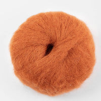 Amano Uma Suri-Alpaka Mohair Seide, Farbe 1929 Citrus Bazaar: 37 % Alpaka, 37 % Mohair, 26 % Seide