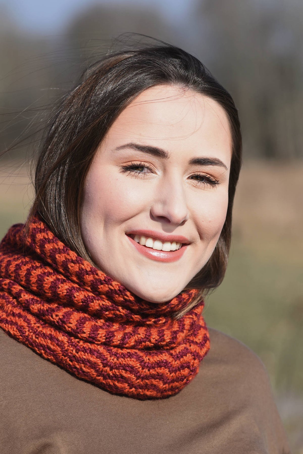 Balaclava Inara, Strickmodell in einer weiteren Ansicht