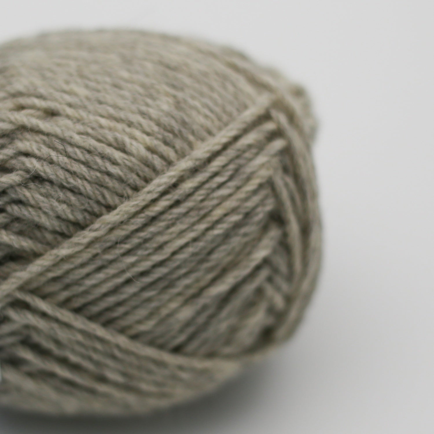 BC Garn Vesterhavet, Farbe 202 Light Grey Melange: 100 % Schurwolle