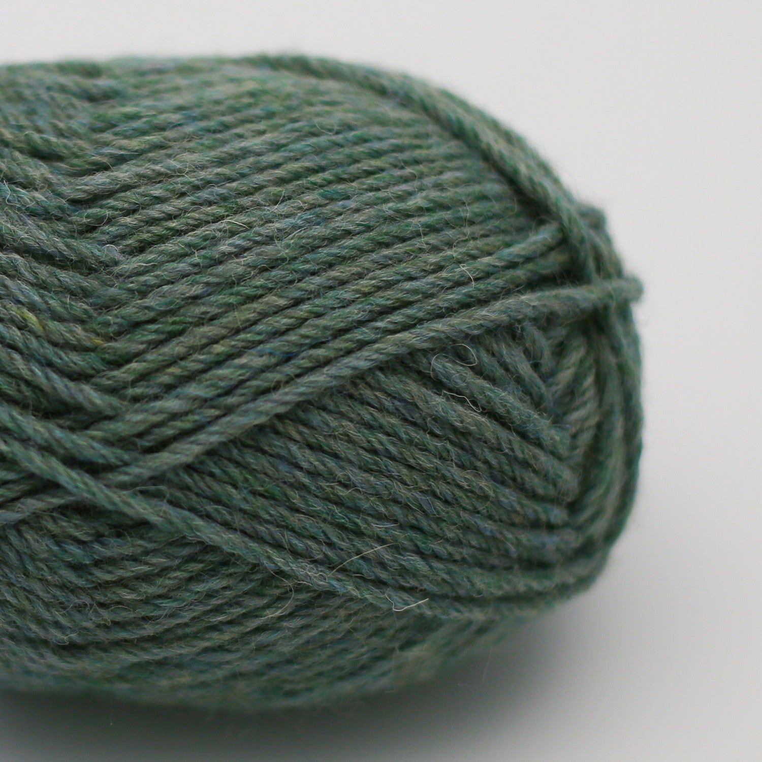 BC Garn Vesterhavet, Farbe 242 Fern Green Melange: 100 % Schurwolle