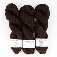 Cowgirlblues Merino DK Solids, Farbe 58 Cacao: 100 % Wolle
