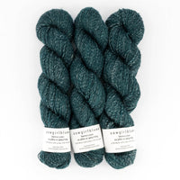 Cowgirlblues Merino Linen Solid, Farbe 59 High Tide: 77 % Wolle, 12 % Leinen, 11 % Viskose