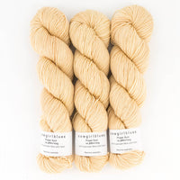 Cowgirlblues Proper Sock Solids 100g, Farbe 56 Champagne: 75 % Schurwolle, 25 % Nylon