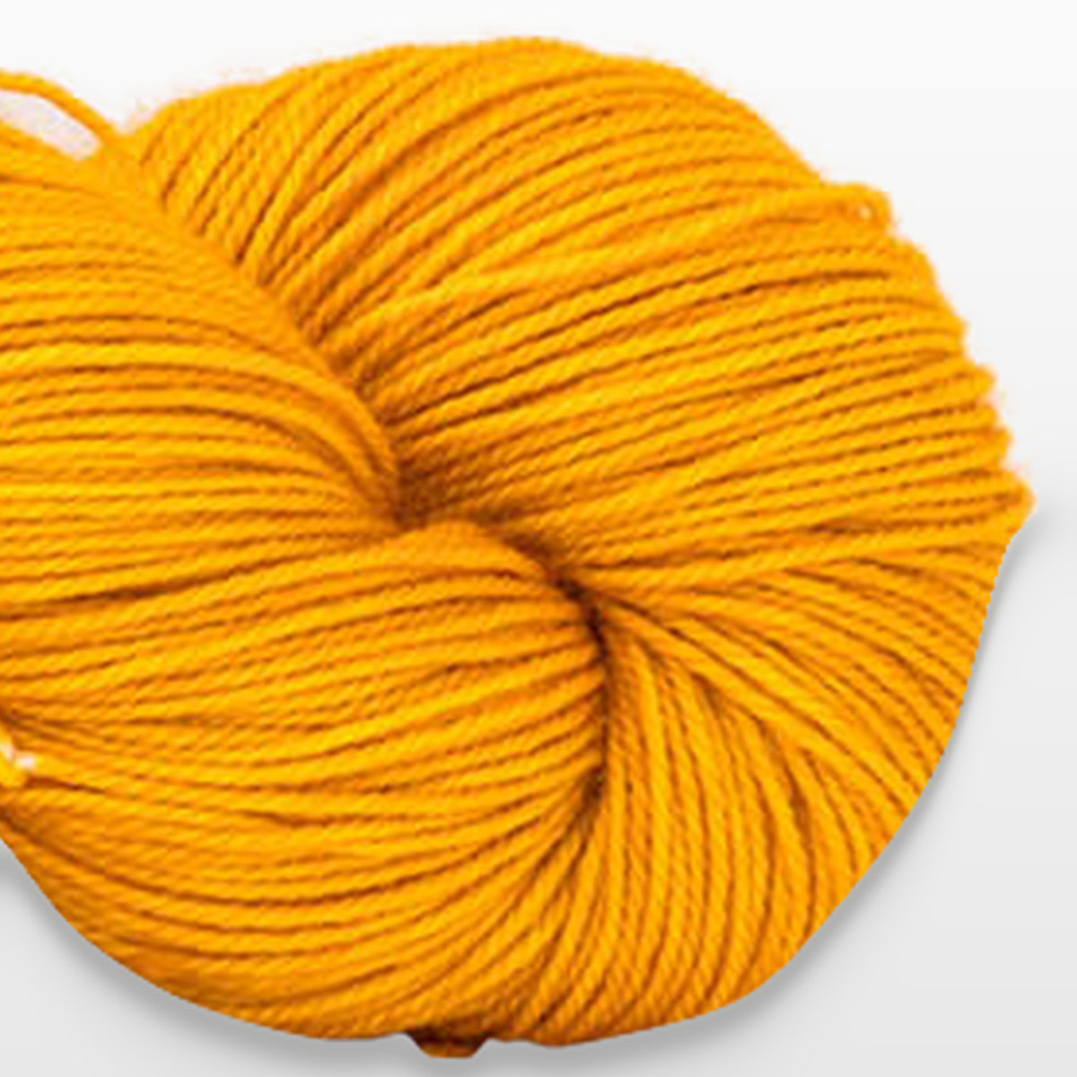 Cowgirlblues Proper Sock Solids 100g, Farbe 57 Saffron: 75 % Schurwolle, 25 % Nylon