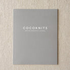 Cocoknits Sweater Worksheet Journal, graues Softcover mit weißer Schrift auf Leinen