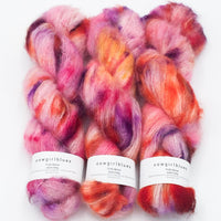 Fluffy Mohair Farbverlauf
