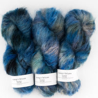 Fluffy Mohair Farbverlauf
