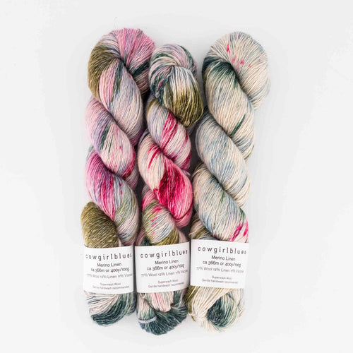 Merino Linen Farbverlauf