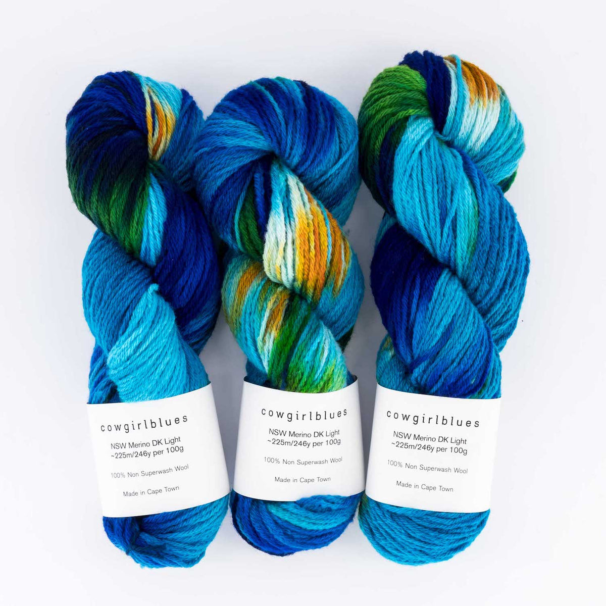 Cowgirlblues NSW Merino DK Farbverlauf, Farbe 55 Fast Cars: 100 % Wolle