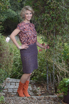 Rock Amethyst, Strickmodell in einer weiteren Ansicht