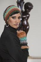 Mütze & Pulswärmer Carine, Strickmodell in einer weiteren Ansicht