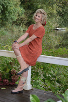 Kleid Coral, Strickmodell in einer weiteren Ansicht