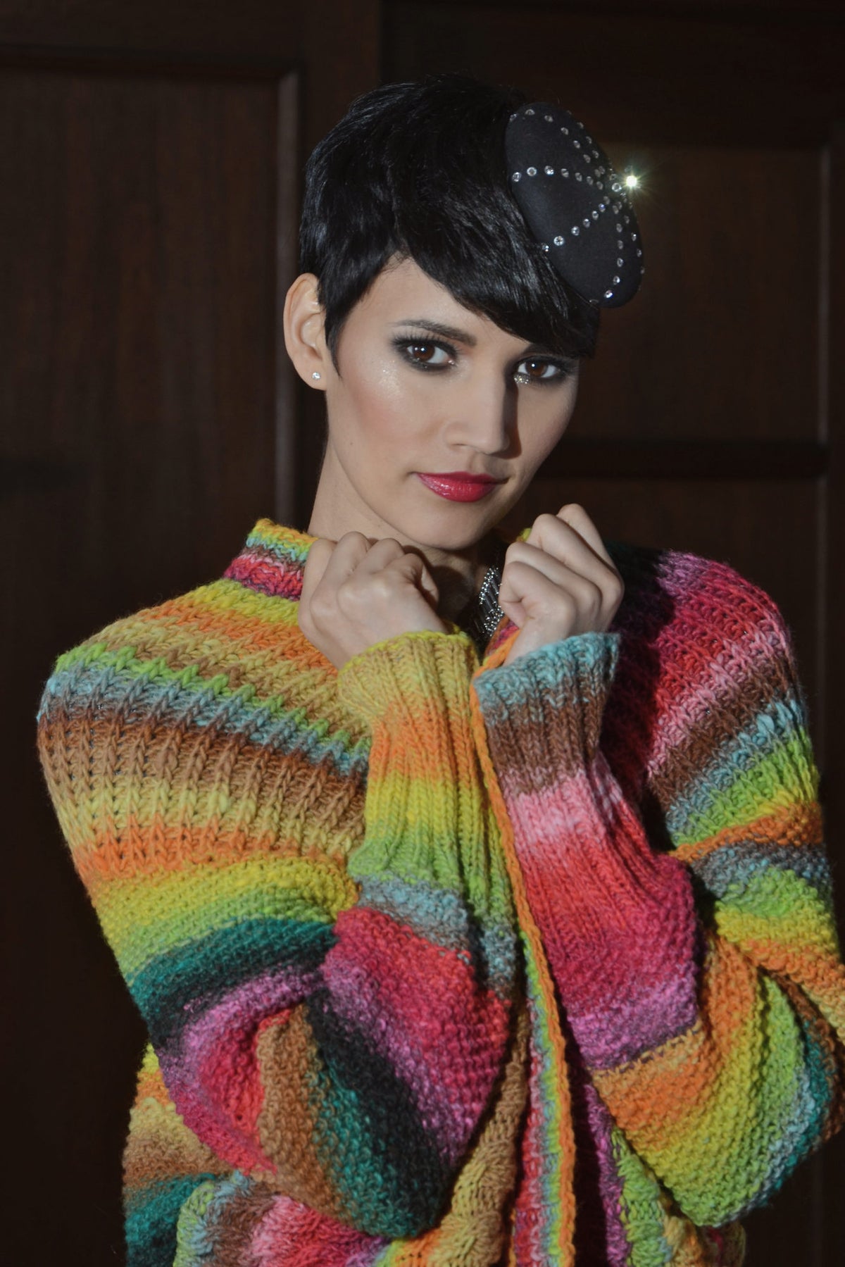 Jacke Effie, Strickmodell in einer weiteren Ansicht